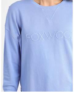 Foxwood Simplified Crew - Neon Blue