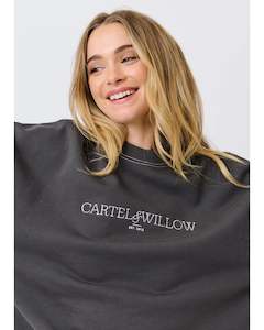 Cartel & Willow Aubrey Sweater - Charcoal