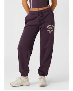 Pants: Lorna Jane Limited Edition Lotus Sweatpants - Midnight Plum