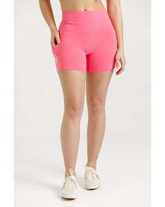 Rose Road Minnies Bike Short - Pink Fizz