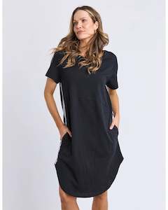 Skirts: Foxwood Bay Tape Dress - Black