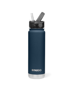 Project Pargo 750mL Insulated Bottle w/ Straw Lid - Deep Sea Navy