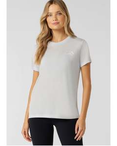 Lorna Jane Lotus T Shirt - Heather Blue