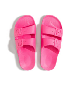 Footwear: Freedom Moses Slides - Glow