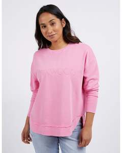 Hoodies Crews: Foxwood  Simplified Crew - Bubblegum Pink