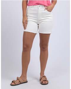 Shorts: Foxwood Millie Short - Vintage White