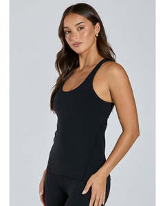 Tanks: Abi & Joseph Align Support Top - Black