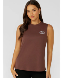 Tanks: Lorna Jane Lotus Muscle Tank - Onyx