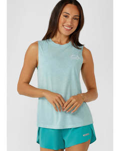 Lorna Jane Lotus Muscle Tank - Maui Marl