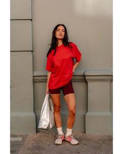 Hyperluxe Core Basic Tee - Red