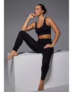 Bottoms: Abi & Joseph Studio Sessions Full Length Legging - Black
