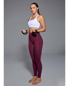 Abi & Joseph Studio Sessions Full Length Legging - Dark Cherry