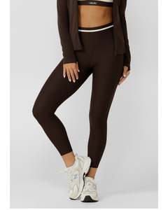 Bottoms: Lorna Jane Dawn to Dusk Ankle Biter Leggings - Volcano