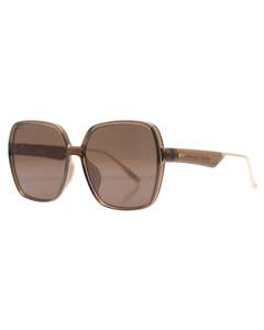 Reality Dominique Sunglasses - Chocolate