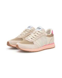 Footwear: Woden Ronja Sneaker - Ivory Blush
