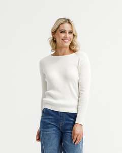 Hoodies Crews: Home Lee Knox Long Sleeve - Milk