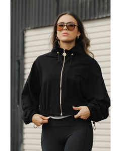 Jackets: Rose Road Syd Jacket - Black