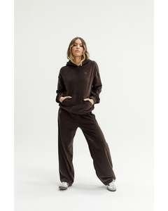 Rose Road Jett Pants - Cocoa Velour
