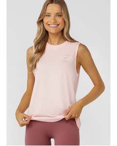 Lorna Jane Lotus Muscle Tank - Peony