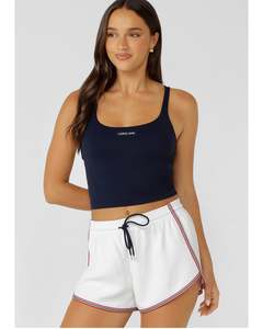 Lorna Jane Balancing Act Bra Tank Combo - French Navy