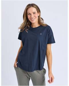 Elm Halli Short Sleeve Tee - Navy