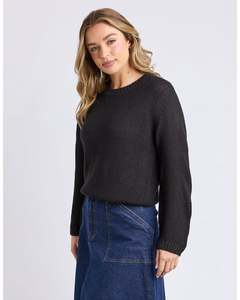 Foxwood Blair Long Sleeve Knit - Black