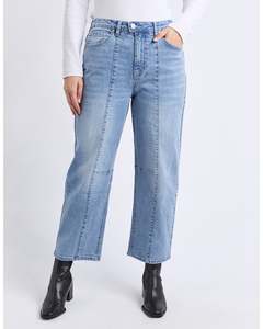 Foxwood Ambrose Barrel Jean - Light Blue