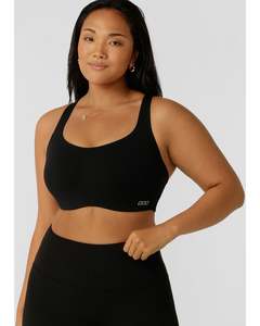 Lorna Jane Flex Appeal Moulded Sports Bra - Black
