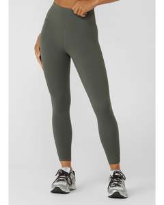 Lorna Jane Lotus Phone Pocket A/B Leggings - Agave Green
