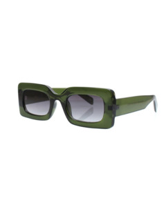 Eyewear: Reality Beat Generation Sunglasses - Moss Green
