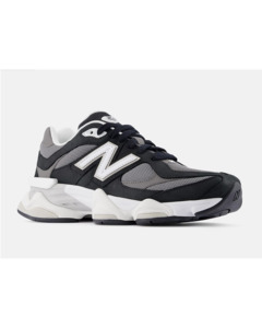 Footwear: New Balance 9060 Sneaker - Black with Tornado