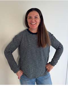 Foxwood Hutch Long Sleeve Tee - Navy Stripe