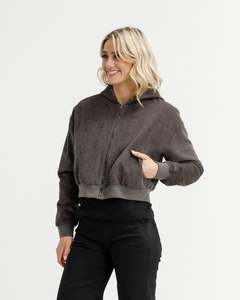 Jackets: Home Lee Emily Jacket - Soot