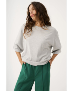 Cartel & Willow Solana Tee - Grey Marle