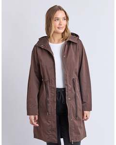 Jackets: Foxwood Kingston Spray Jacket - Coffee