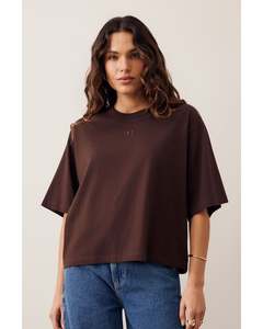 Ceres Life Phoebe Premium Tee - Chocolate