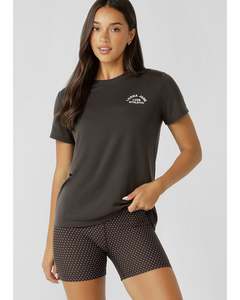 Lorna Jane Lotus T Shirt - Volcano