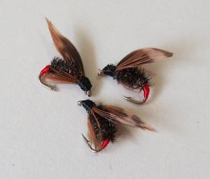 Products: Red Tipped Governor Wee Wet Fly - Feathergirl
