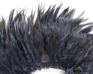 Products: Black Saddle Feathers Strung - Feathergirl