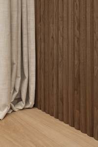 Frontpage: Wave 41 Flow Black Walnut Wood Panel - Wave 41 Flow