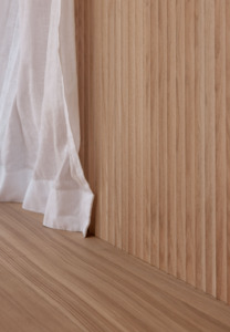 Frontpage: TrueCraft Flow 30 Solid Oak Wood Panel - Flow 30 Solid Oak