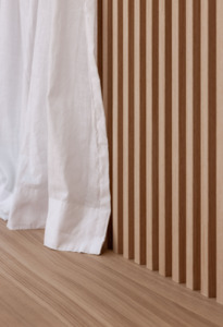 Frontpage: TrueTech Natural Oak Batten 20 Wood Panel - TrueTech Batten 20