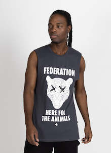 Federation For Spca: Staple Tank - Animals Men's