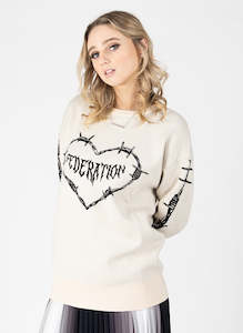 Womens Knits 1: Caution Knit