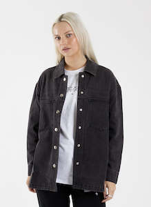 Womens Jackets Coats: Denim Shacket