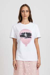 Womens Tee Tanks: Rush Tee - Balloon