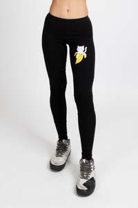Womens Bottoms All: Play Legging - Lil Banana Cat