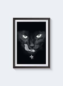 Prints: Black Cat
