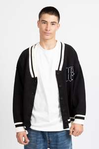 Mens Tops: College Cardi - Quad 2.0