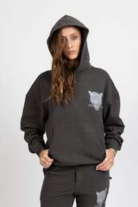 Womens Hoods Crews: Touring Hood - Lil Leopard
